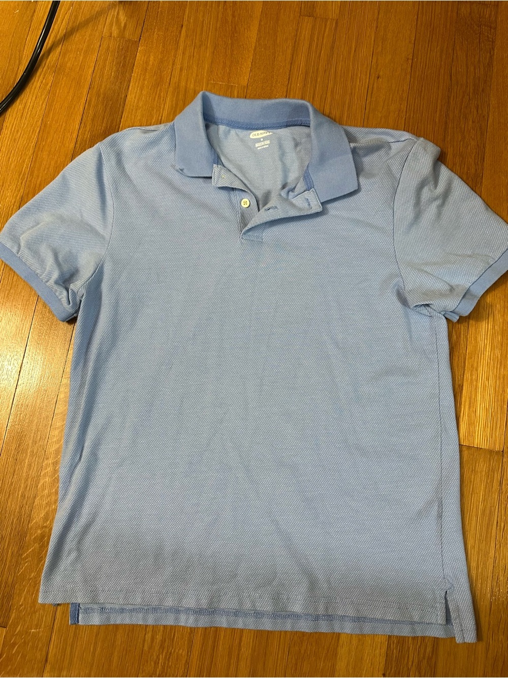 Old Navy Men's Light Blue Polo Shirt